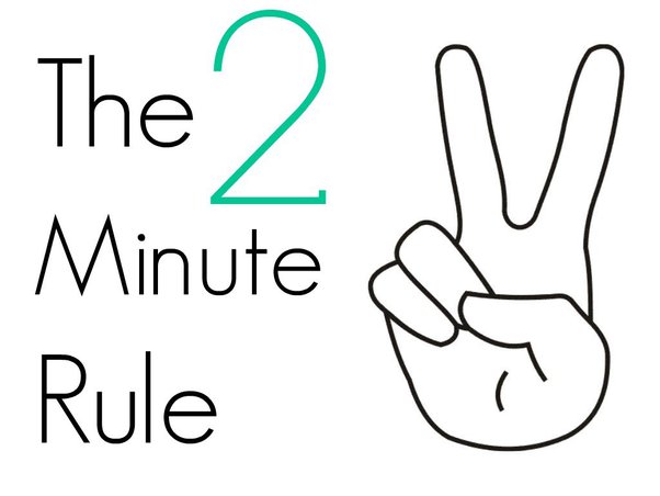 How to Use the "Two-Minute Rule" for Instant Exercise Rewards